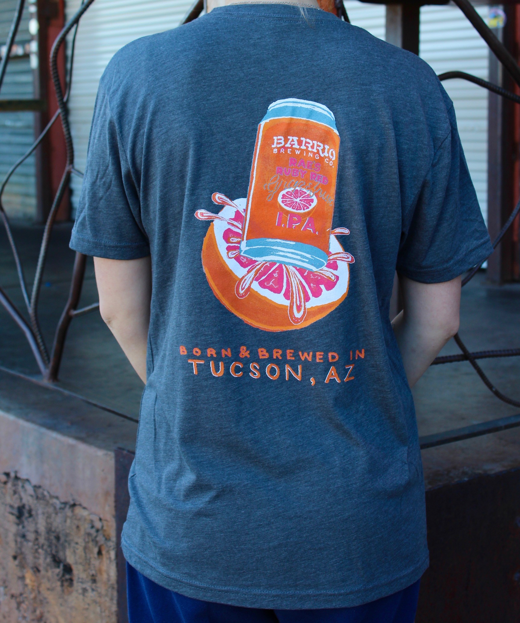 Barrio Shirt - Rae's Ruby Red IPA - Barrio Brewing Co.